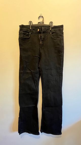 Pantalón vaquero negro largo - SIZE