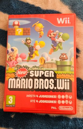  Caja vacia New Super Mario Bros. Wii 