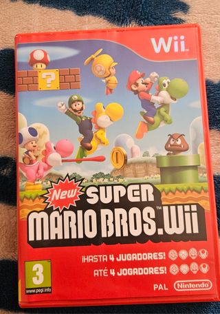  Caja vacia New Super Mario Bros. Wii 