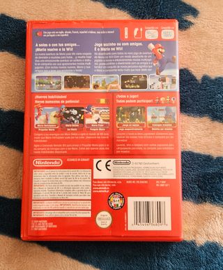  Caja vacia New Super Mario Bros. Wii 