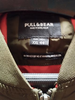 Chaqueta bomber Pull&Bear talla 44 - XXL