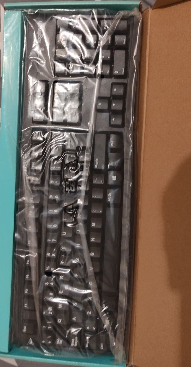 Teclado Logitech K120 - USB - Negro