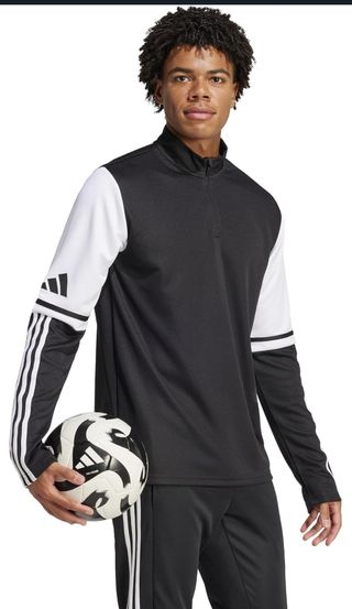 Sudadera Adidas Squadra con cremallera