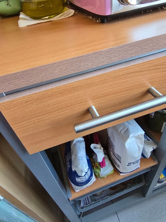 Verdurero cocina con ruedas