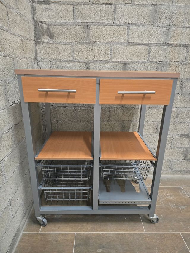 Verdurero cocina con ruedas