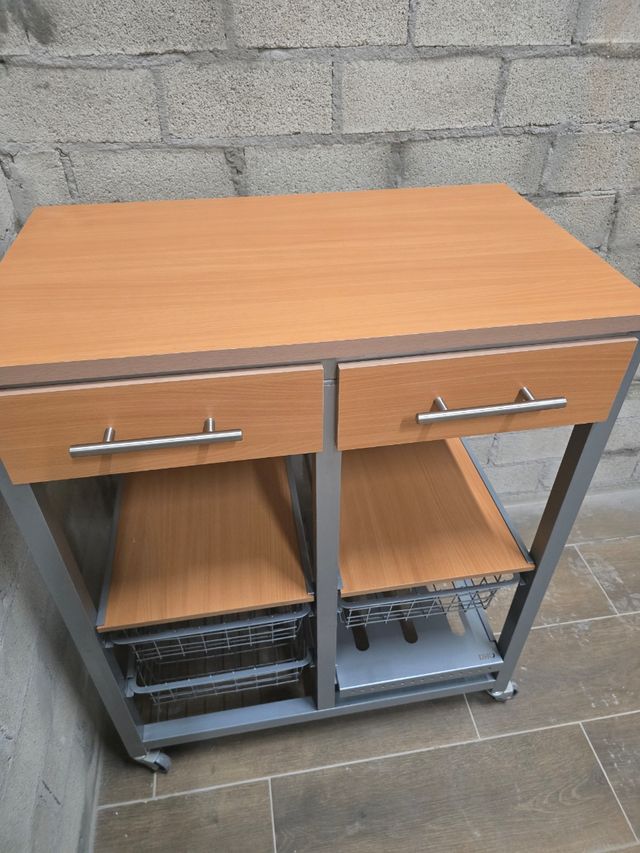 Verdurero cocina con ruedas