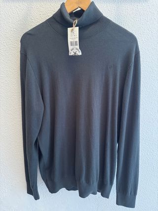 Suéter Silbon XL - Jersey verde oscuro.
