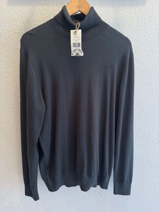 Suéter Silbon XL - Jersey verde oscuro.