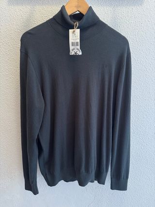 Suéter Silbon XL - Jersey verde oscuro.