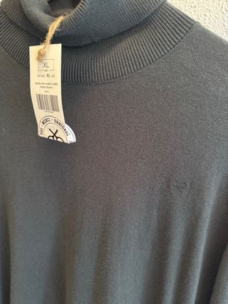 Suéter Silbon XL - Jersey verde oscuro.