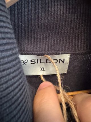 Suéter Silbon XL - Jersey verde oscuro.