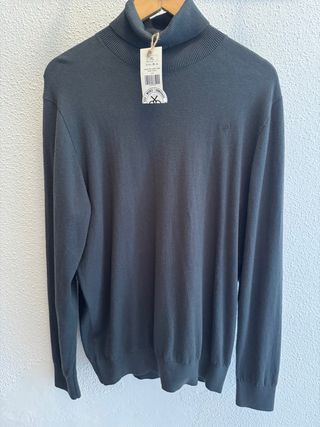 Suéter Silbon XL - Jersey verde oscuro.