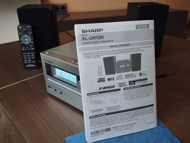 SISTEMA DE SONIDO / MICROCADENA SHARP XL-UH12H