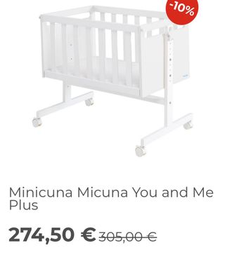 Minicuna Micuna You&Me Plus - 7 alturas