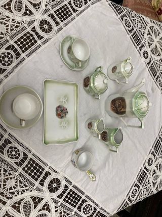 Juego de té antiguo