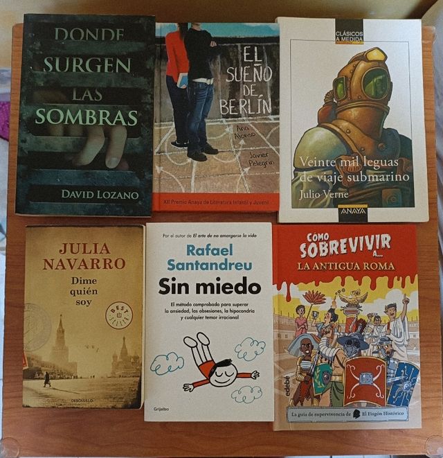 Pack de 40 libros y novelas