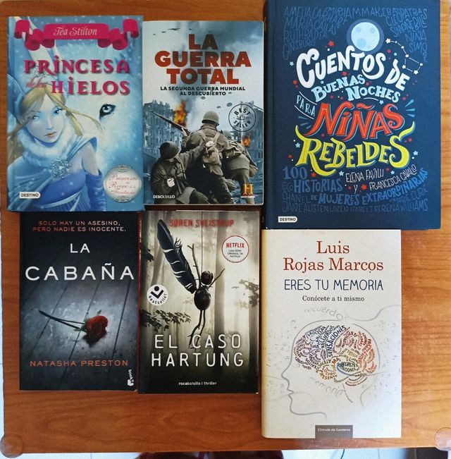 Pack de 40 libros y novelas