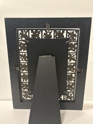 Marco para foto de 10 x 15 en madera-estaño