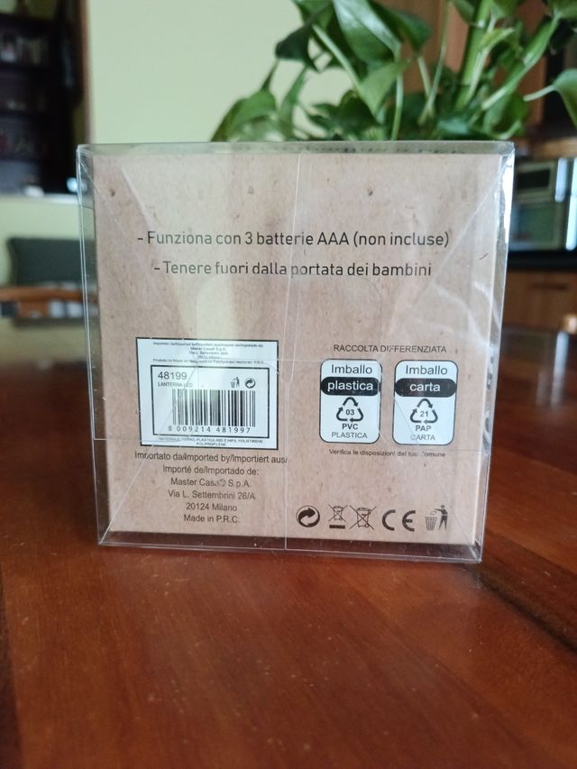 Lanterna LED Light Master - nera