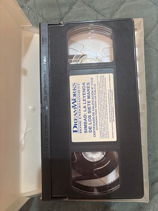 VHS Simbad: La leyenda de los siete mares