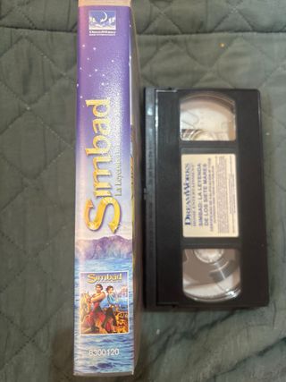 VHS Simbad: La leyenda de los siete mares