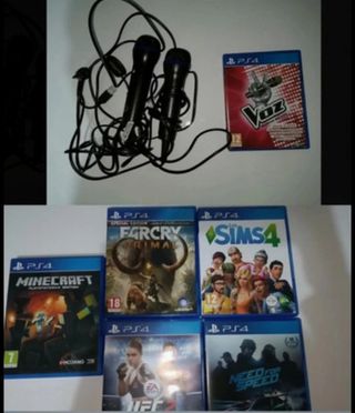 PS4 (PlayStation 4) + Juegos