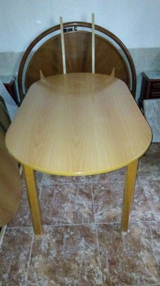 Mesa Comedor Madera - Ovalada
