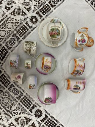 Juego de té antiguo