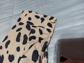 Blusa animal print beige