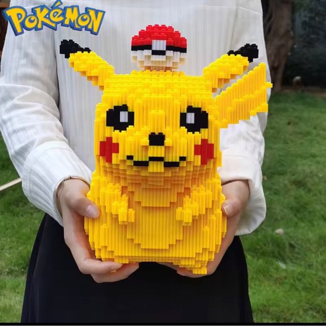 Miniblock Pikachu e Stitch da assemblare