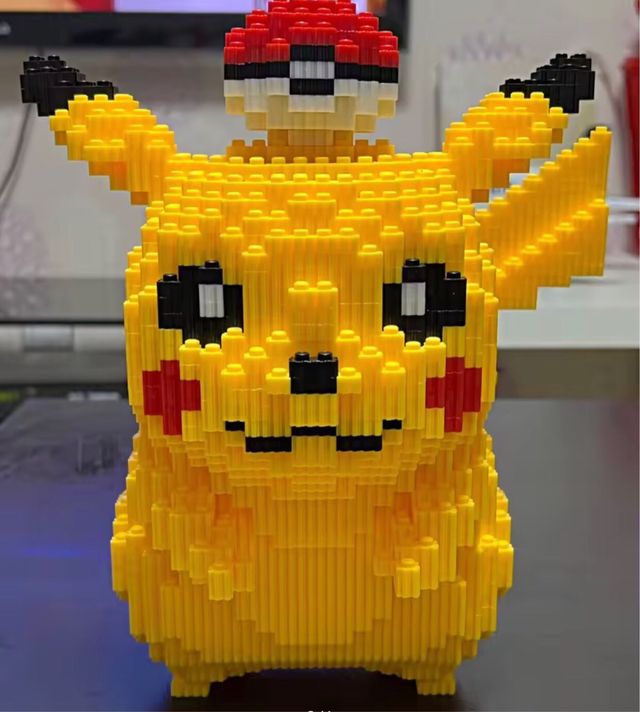 Miniblock Pikachu e Stitch da assemblare