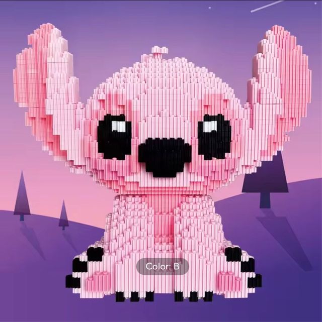 Miniblock Pikachu e Stitch da assemblare