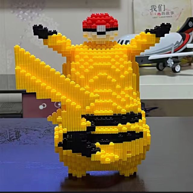 Miniblock Pikachu e Stitch da assemblare