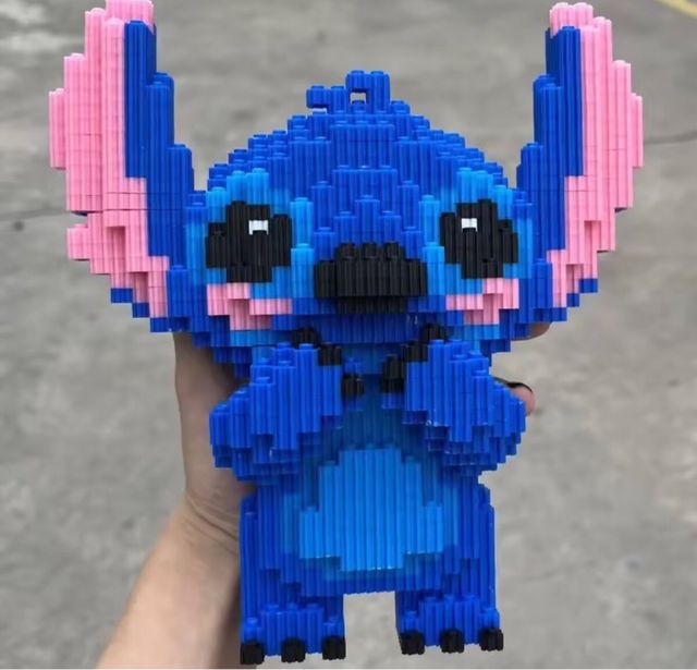 Miniblock Pikachu e Stitch da assemblare