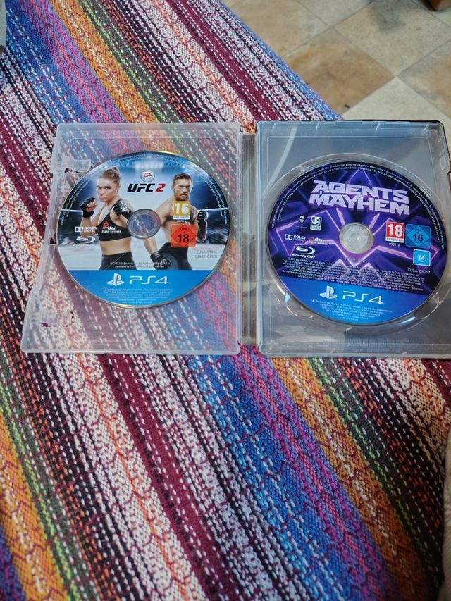 PS4 (PlayStation 4): UFC 2 e Agents of Chaos
