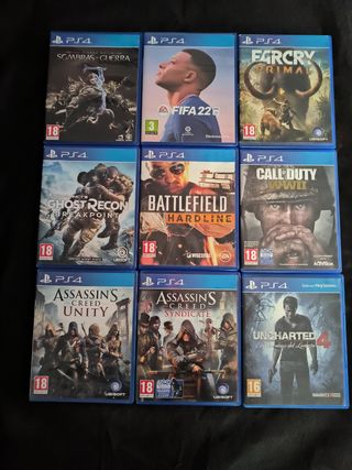 17 Juegos PS4 