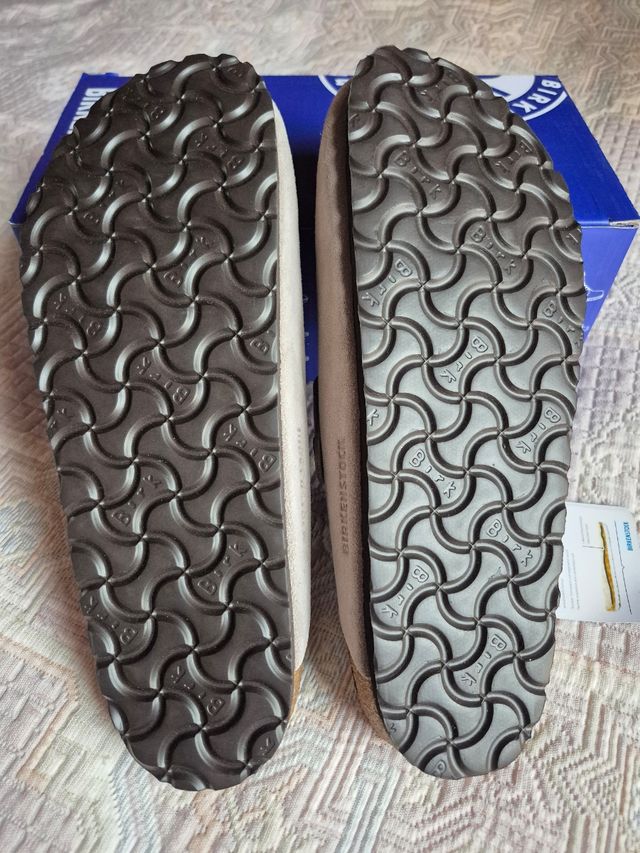 Birkenstock Boston Gris Claro