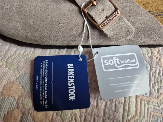 Birkenstock Boston Gris Claro