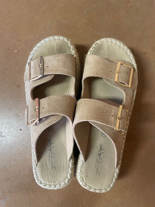 Sandalias STAY beig - Talla 38