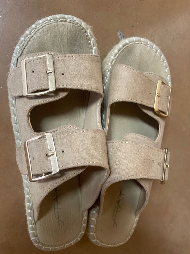 Sandalias STAY beig - Talla 38