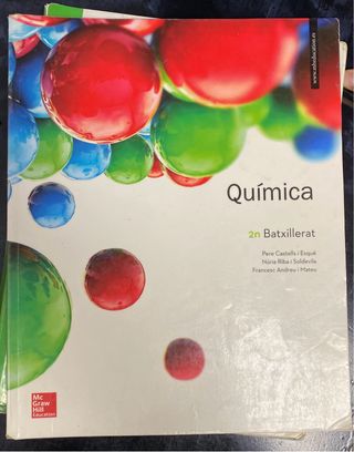 Libro McGrawHill Química 2n bachillerato
