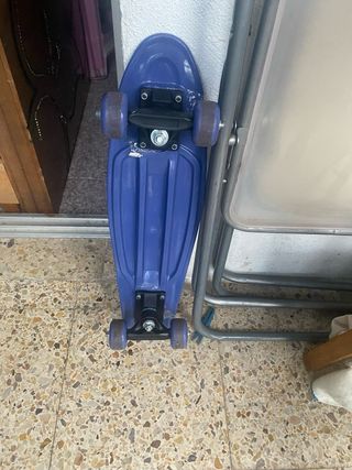 Skate azul decathlon