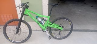 Bicicleta Cannondale Verde