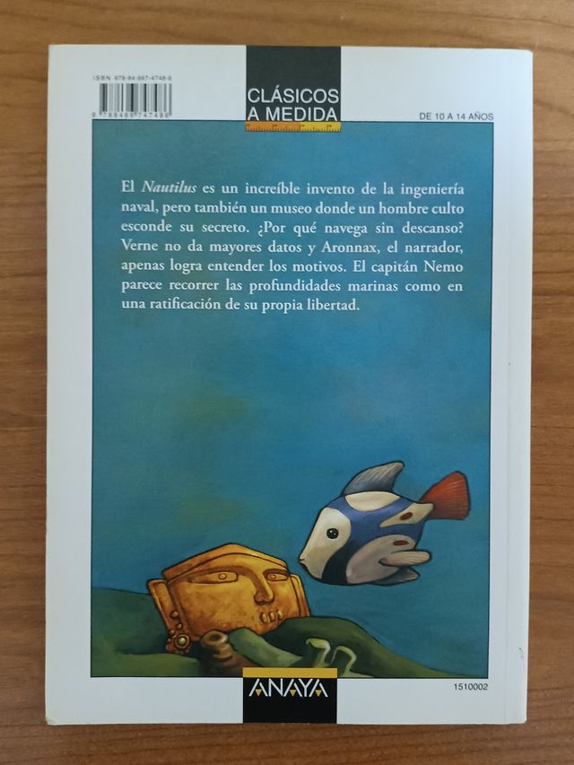 Veinte mil leguas de viaje submarino (10-14 años)