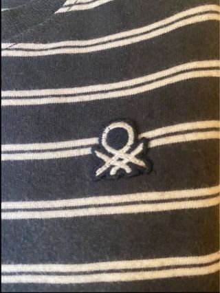 Lote polo Benetton y camiseta 6/7 años