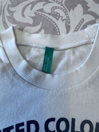 2 Camisetas Benetton y Alvaro Moreno 10 años