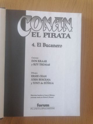 Cómic Conan El Bucanero Forum