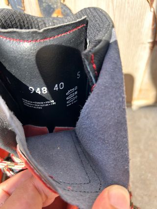 Botas La Sportiva rojas, talla 40