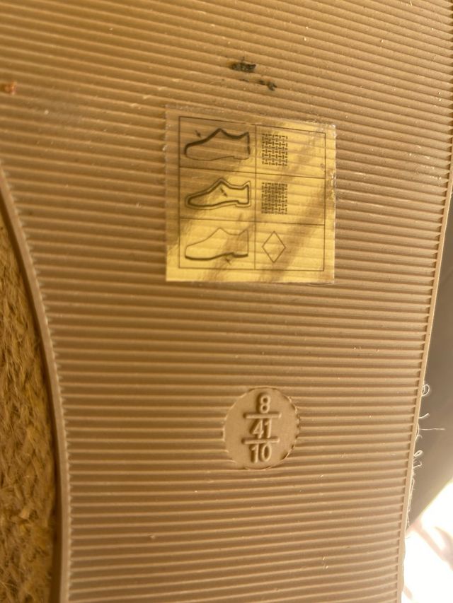 Espadrillas Primark blu e bianche