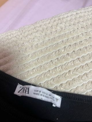 Top negro Zara - Talla S
